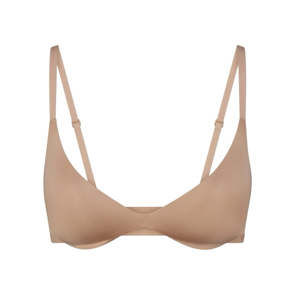 Skims Wireless Form Super Push Up Bra - Clay - NWT - 34DDD